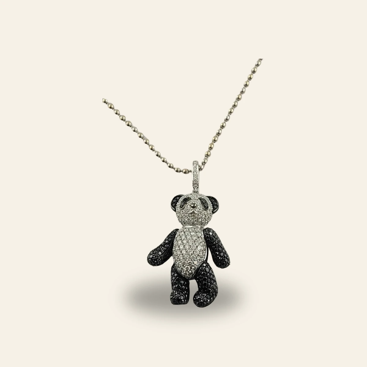 Panda collection Qeelin or blanc 25 grs