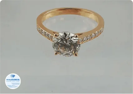 Bague ancienne en or rose