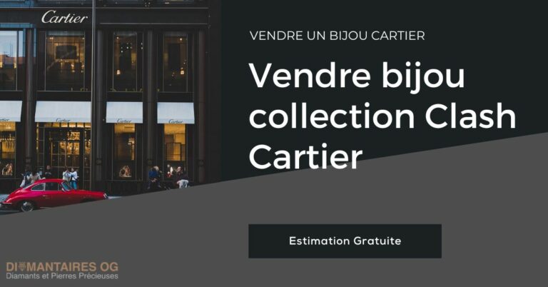 Vendre bijou collection Clash Cartier