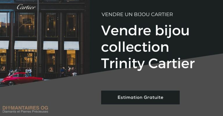 Vendre bijou collection Trinity Cartier