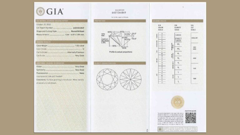 Diamantaires Paris 💍 - N°1 Rachat de diamants et Rachat bijoux anciens. 46 GIA 1.02 ct gyémánt DIF